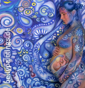 Bellypainting "Beginning"